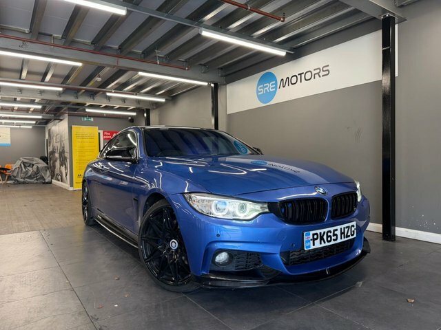 BMW 4 Series Gran Coupe 2015 2.0 420D M Sport Coupe Euro 6 Blue