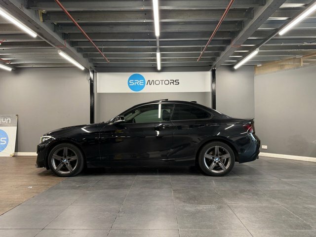 BMW 2 Series Gran Coupe 2014 2.0 218D Sport Coupe Euro 6 Black #6