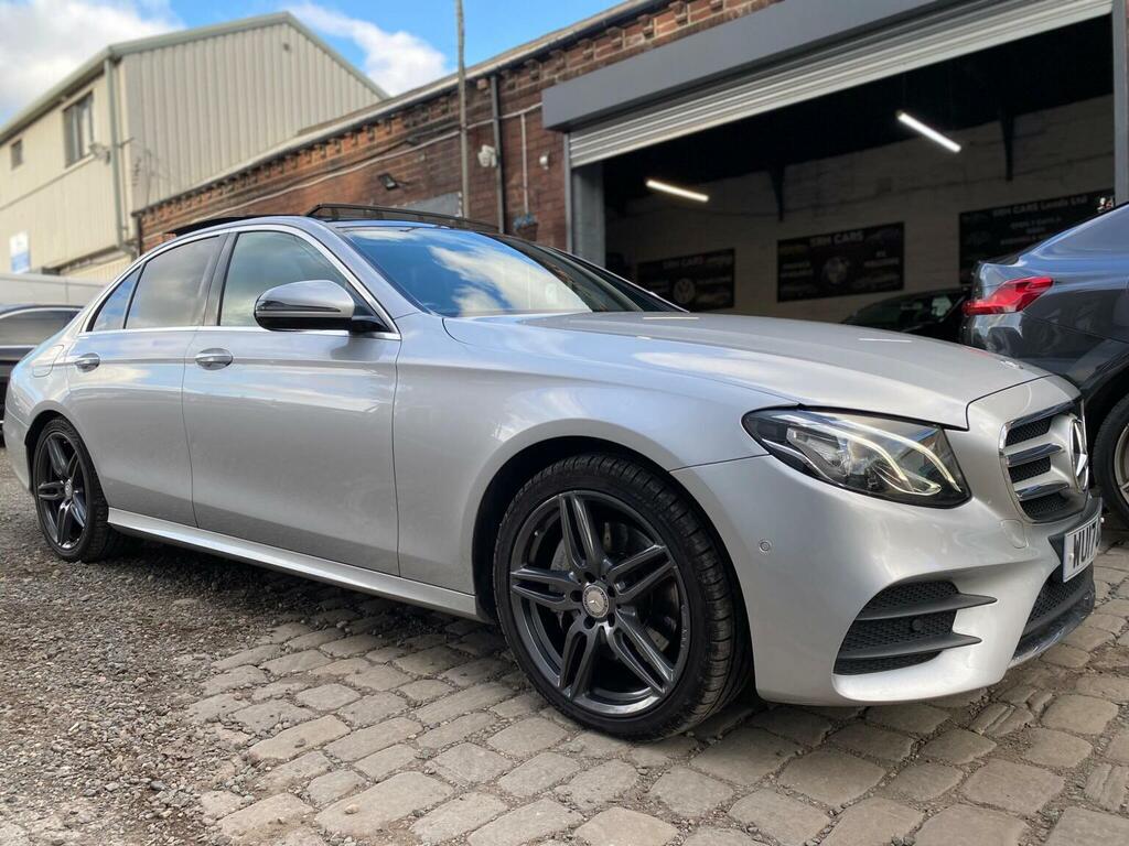 Mercedes-Benz E Class 2.0 E220d Amg Line Premium G-tronic Euro 6 Ss Silver