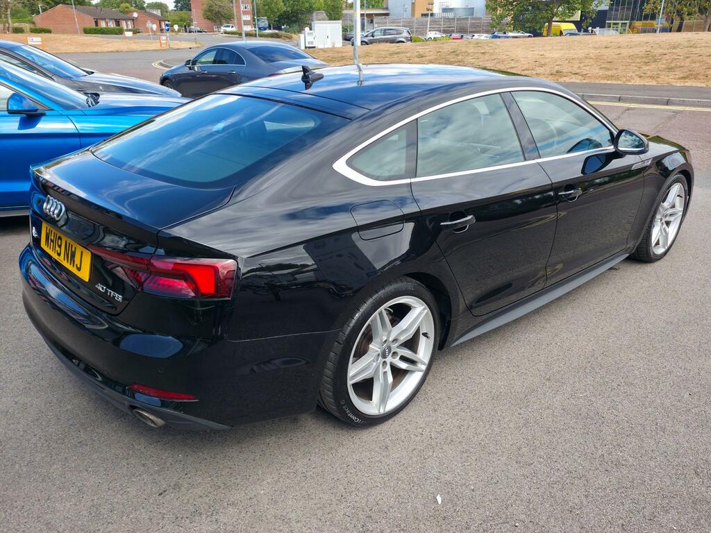 Audi A5 2.0 Tfsi 40 S Line Sportback Euro 6 Ss Black #6