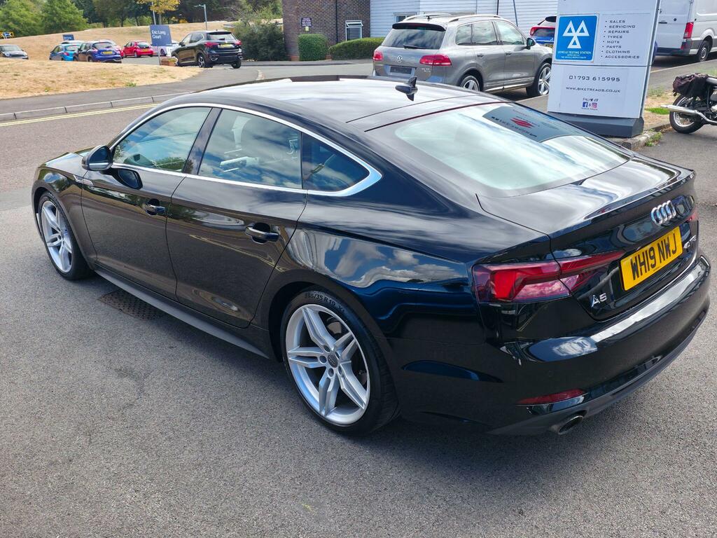 Audi A5 2.0 Tfsi 40 S Line Sportback Euro 6 Ss Black #4