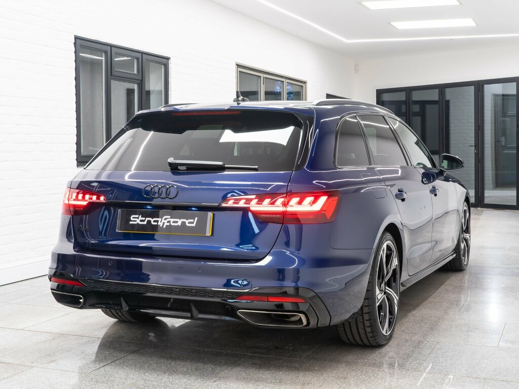 Audi A4 Avant 2.0 Tfsi 35 Black Edition Estate S Tron Blue #6