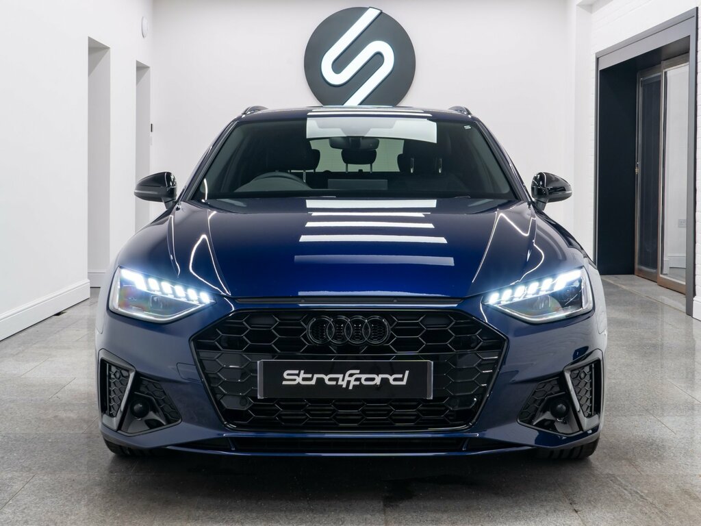 Audi A4 Avant 2.0 Tfsi 35 Black Edition Estate S Tron Blue #2