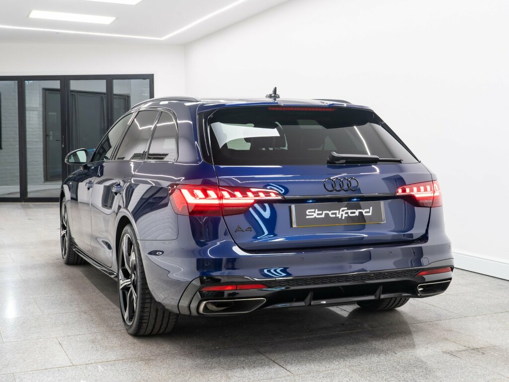 Audi A4 Avant 2.0 Tfsi 35 Black Edition Estate S Tron Blue #5