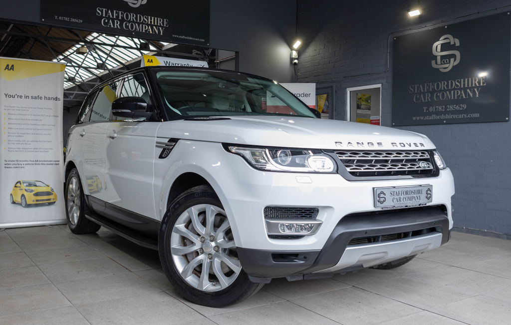 Land Rover Range Rover Sport Sdv6 Hse White