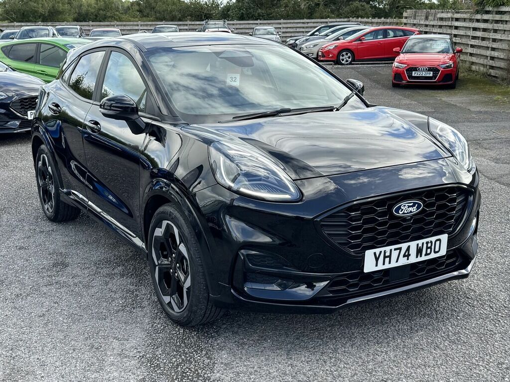 Ford Puma 1.0T Ecoboost Mhev St-line X Suv Hybrid Black
