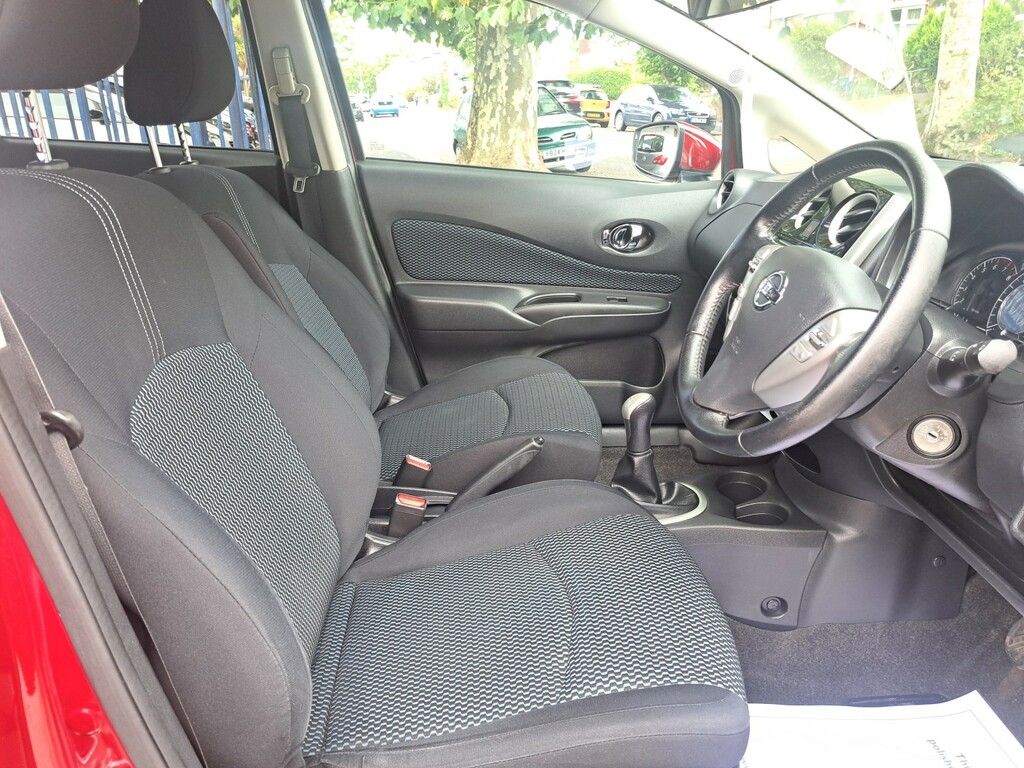 Nissan Note 1.2 Dig-s Acenta Premium Red #4
