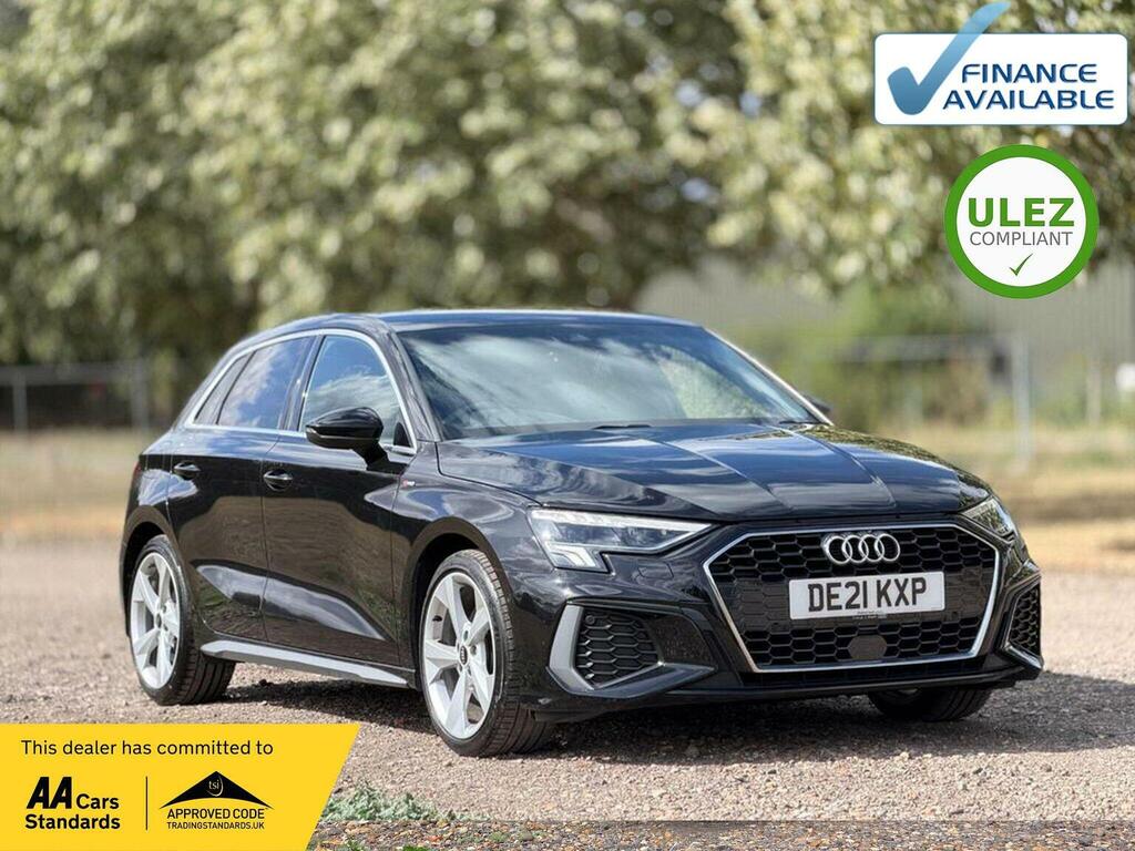 Audi A3 1.5 Tfsi 35 S Line Sportback Euro 6 Ss Black