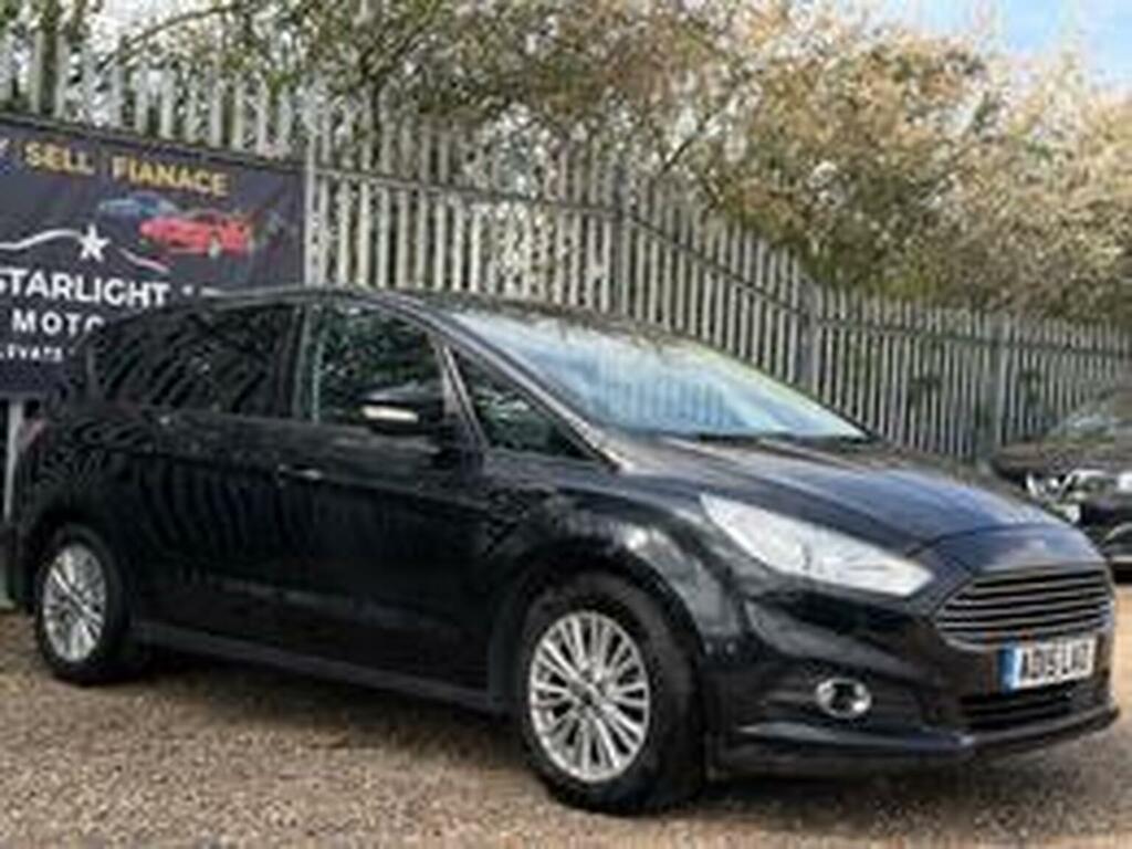 Ford S-Max 1.5T Ecoboost Zetec Euro 6 Ss Black