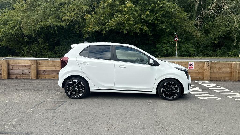 Kia Picanto 1.2 Amt Gt-line S White #5