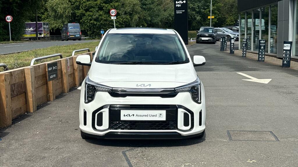 Kia Picanto 1.2 Amt Gt-line S White #6