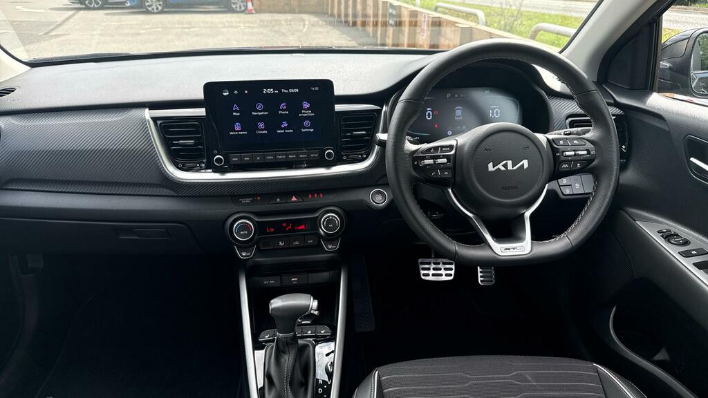 Kia Stonic 1.0 T-gdi Isg 48V Gt-line S Black #4