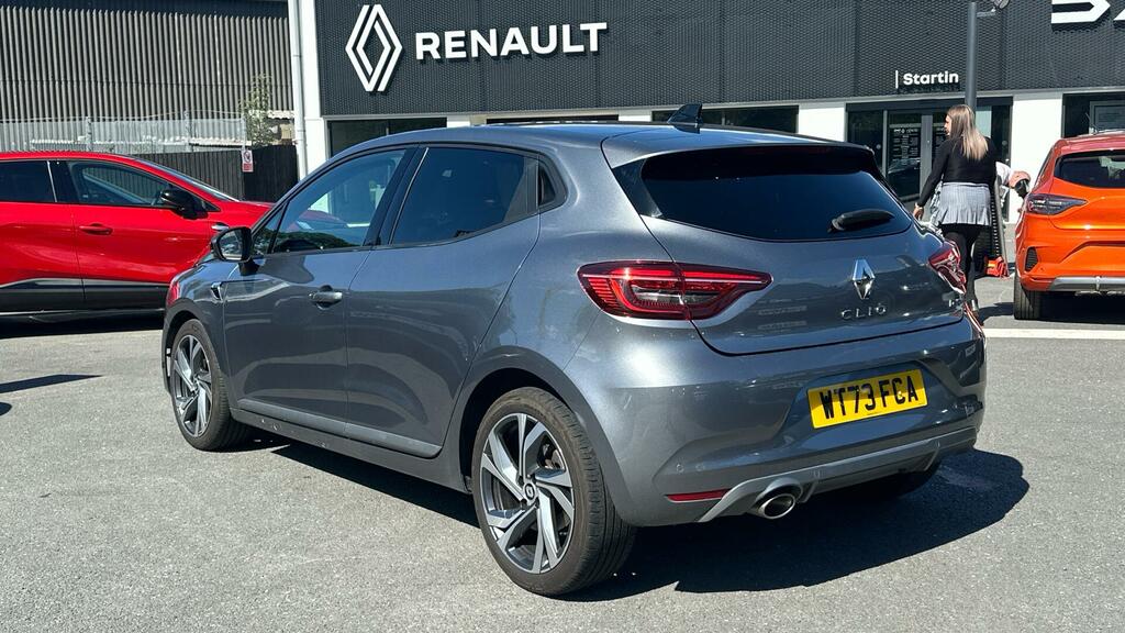 Renault Clio 1.0 Tce Rs Line Euro 6 Ss WT73FCA Grey #3