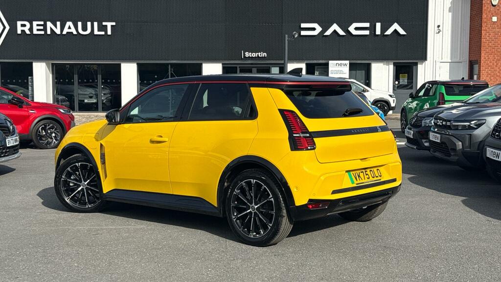 Renault 5 E-Tech Comfort Range 52Kwh Iconic Five Hatchback Elec Yellow #3