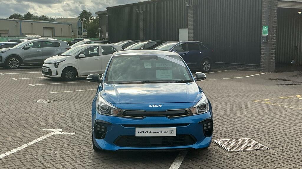 Kia RIO 1.0 T-gdi Mhev Gt-line S Hatchback Hybr Blue #6