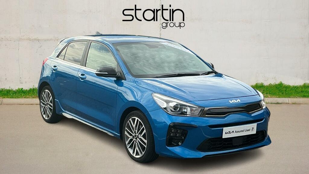 Kia RIO 1.0 T-gdi Mhev Gt-line S Hatchback Hybr Blue