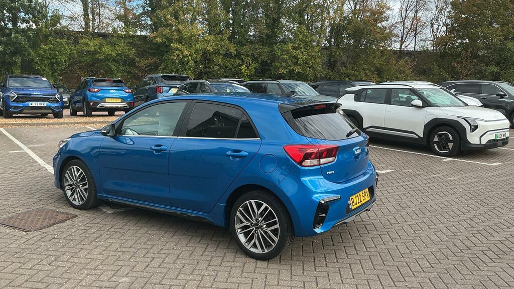 Kia RIO 1.0 T-gdi Mhev Gt-line S Hatchback Hybr Blue #3