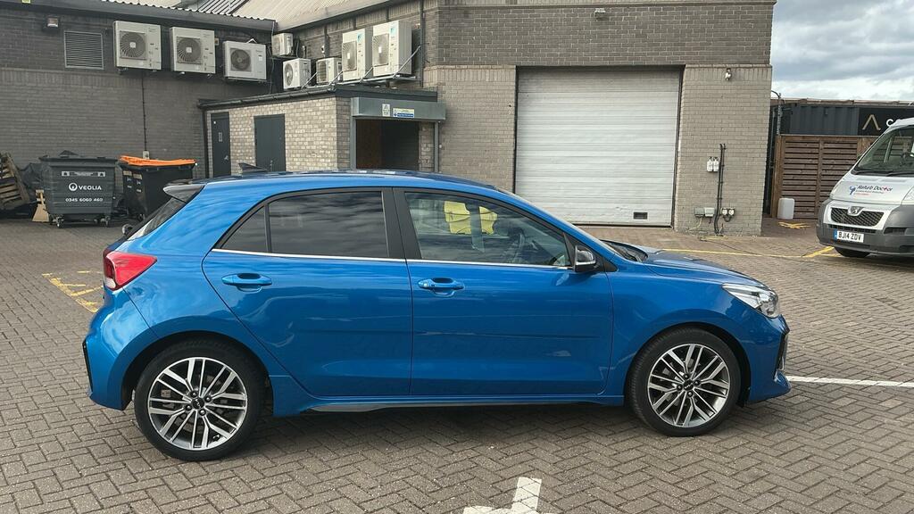 Kia RIO 1.0 T-gdi Mhev Gt-line S Hatchback Hybr Blue #5