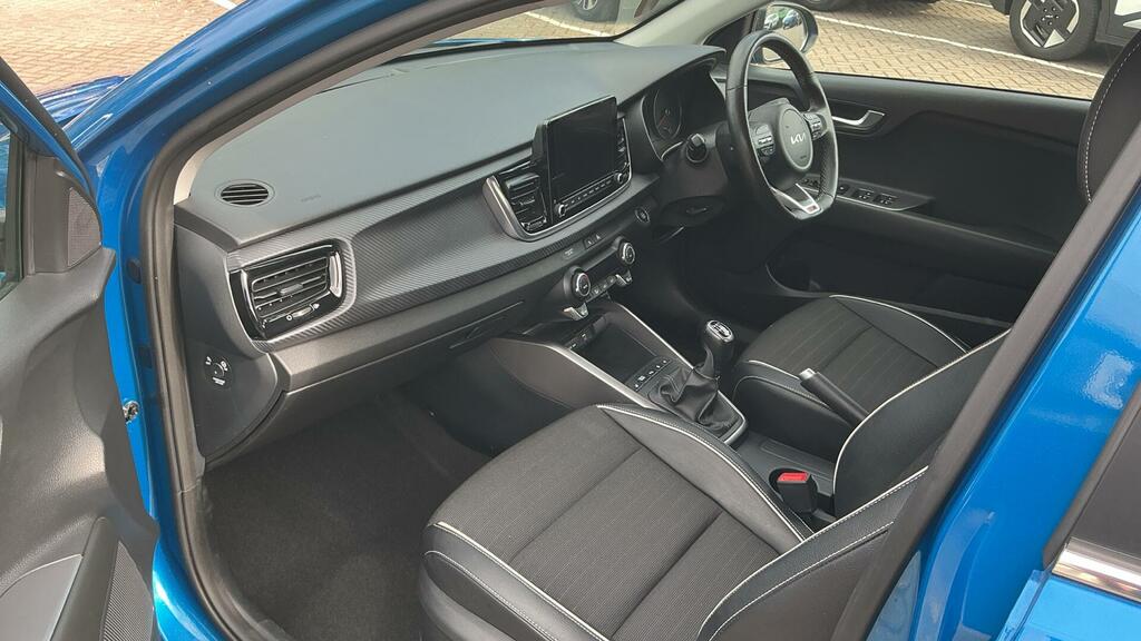 Kia RIO 1.0 T-gdi Mhev Gt-line S Hatchback Hybr Blue #2