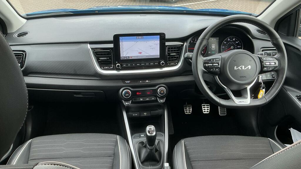 Kia Stonic 1.0 T-gdi Mhev Gt-line Suv Hybrid Manua Blue #4