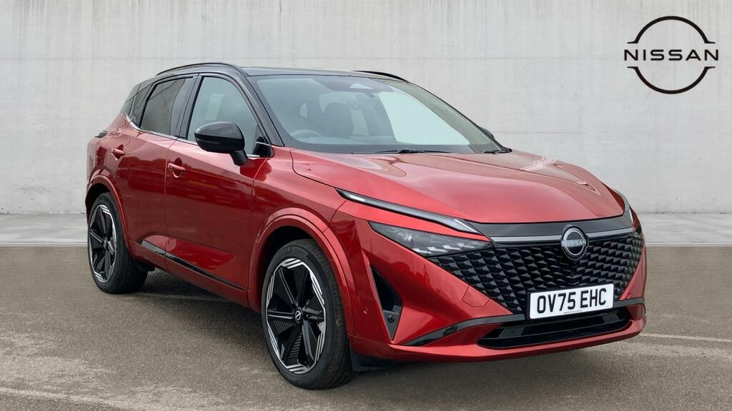 Nissan Qashqai 1.5 H E-power N-design Euro 6 Ss Red