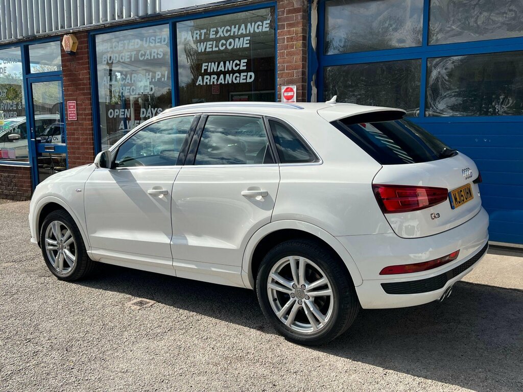 Audi Q3 2.0 Tdi S Line Euro 6 Ss White #4