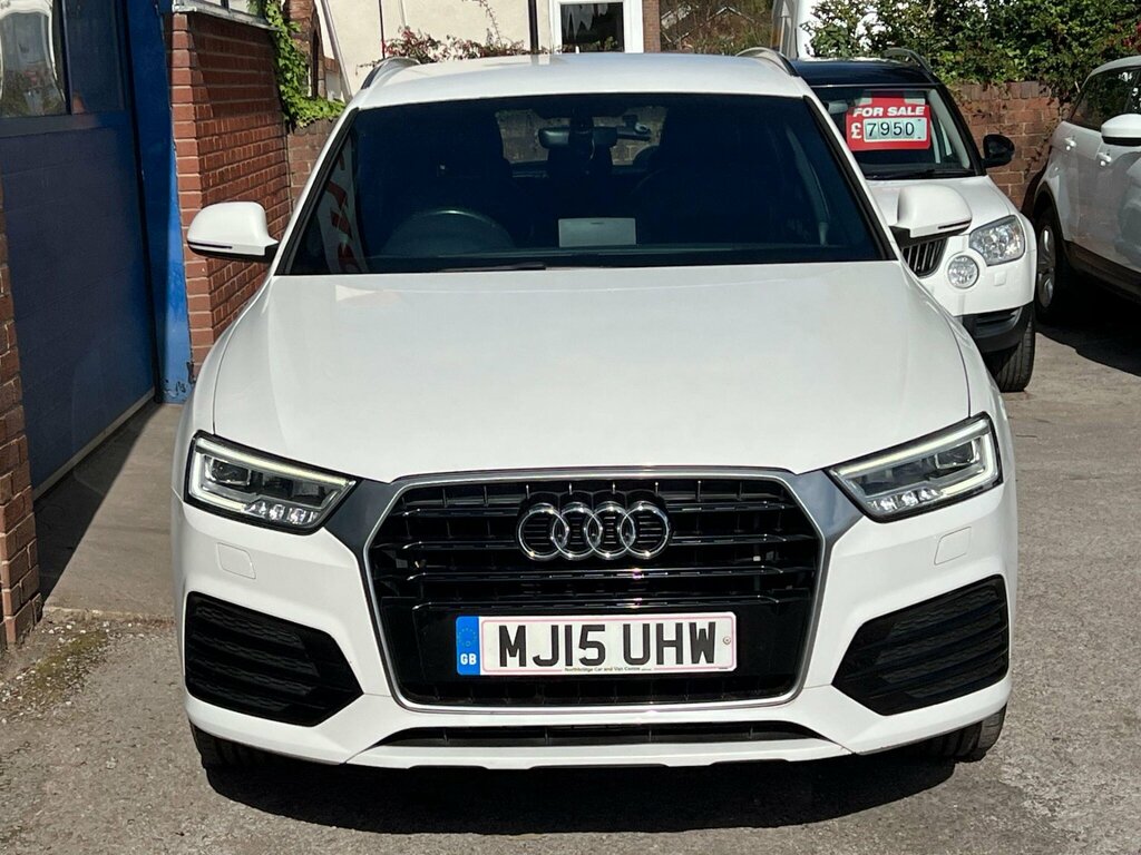 Audi Q3 2.0 Tdi S Line Euro 6 Ss White #2