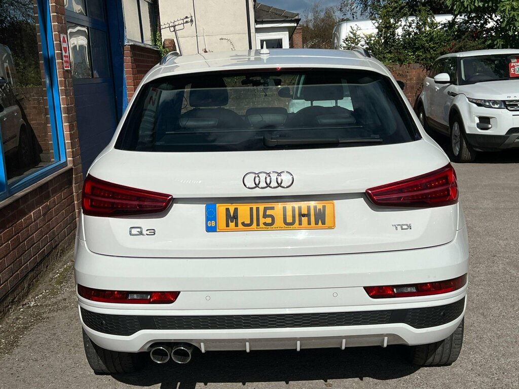 Audi Q3 2.0 Tdi S Line Euro 6 Ss White #6