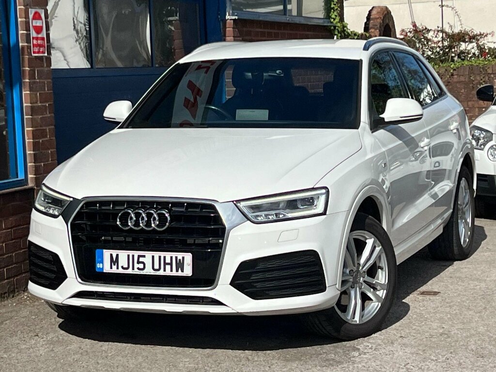 Audi Q3 2.0 Tdi S Line Euro 6 Ss White #3