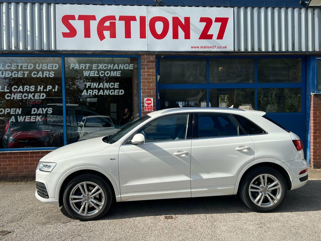 Audi Q3 2.0 Tdi S Line Euro 6 Ss White #5