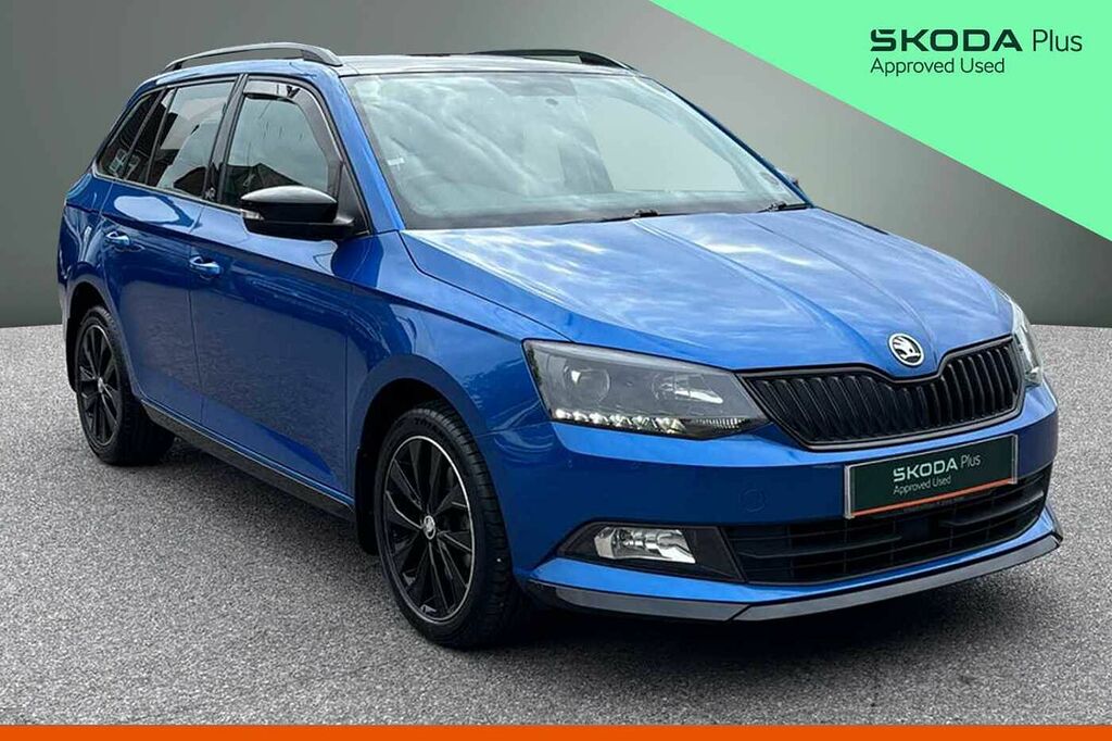 Skoda Fabia 1.0 Tsi Monte Carlo 110Ps Ss 5-Dr Estate Blue