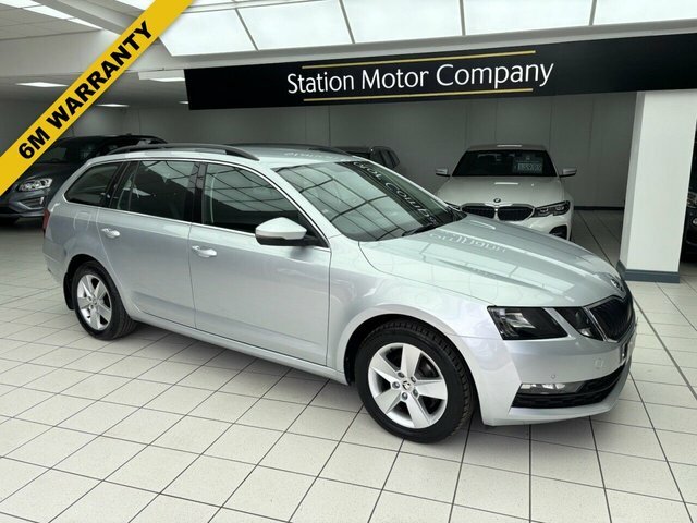 Skoda Octavia Tdi Se Technology Estate Silver
