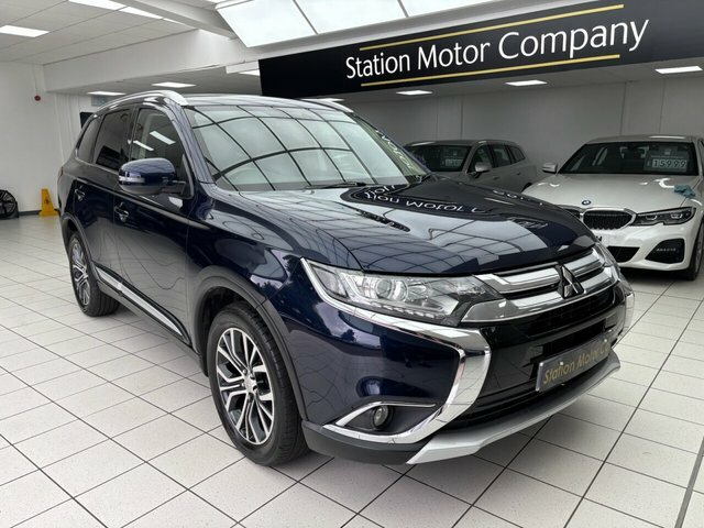 Mitsubishi Outlander Di-d 3 Suv Blue #2