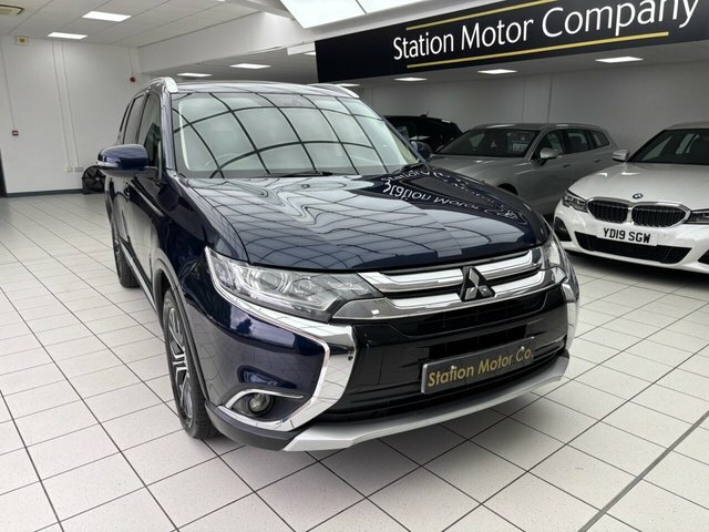 Mitsubishi Outlander Di-d 3 Suv Blue #3