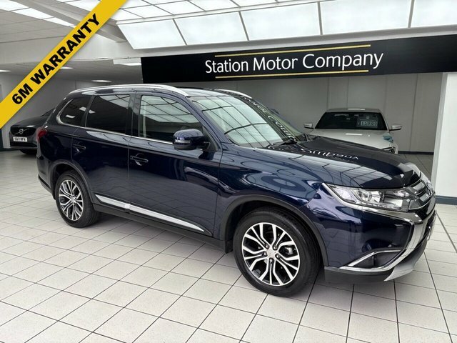 Mitsubishi Outlander Di-d 3 Suv Blue