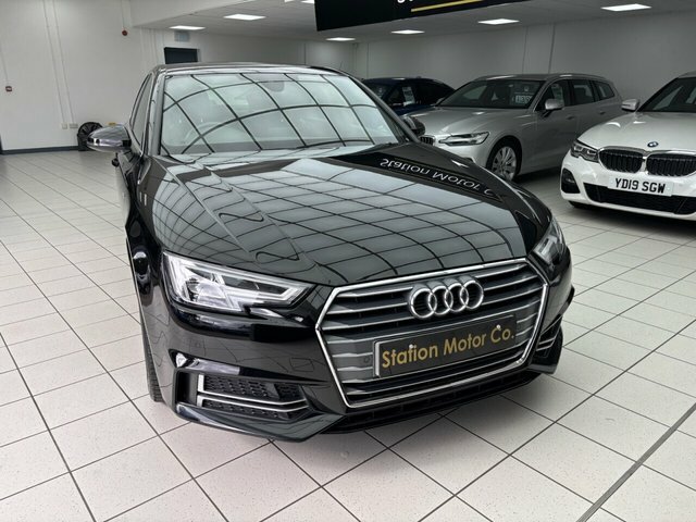 Audi A4 Tfsi S Line Saloon Black #3