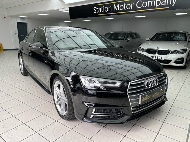 Audi A4 Tfsi S Line Saloon Black #2