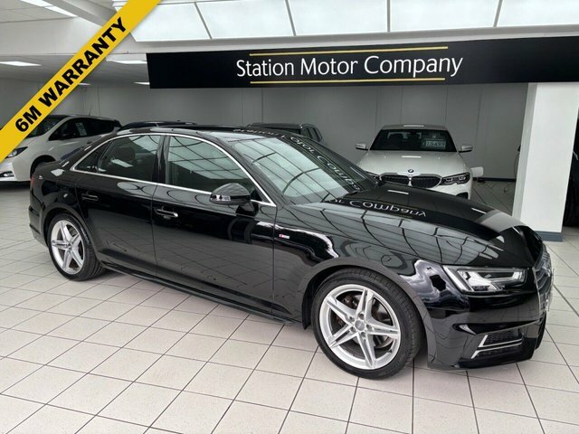 Audi A4 Tfsi S Line Saloon Black