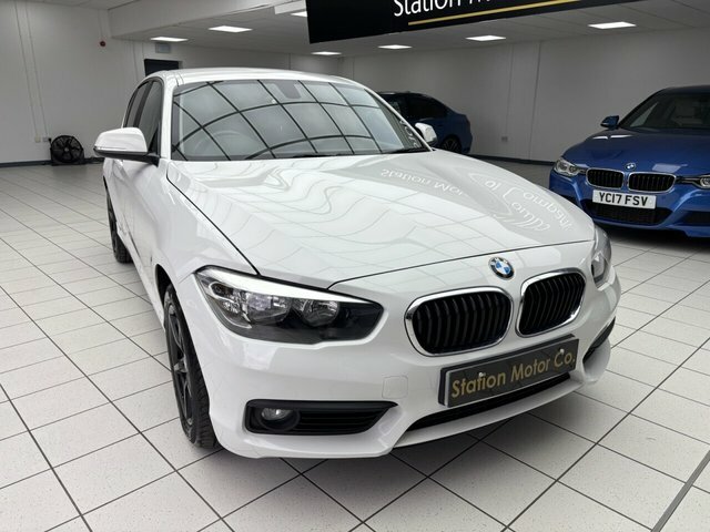 BMW 1 Series 118D Se Hatchback White #3