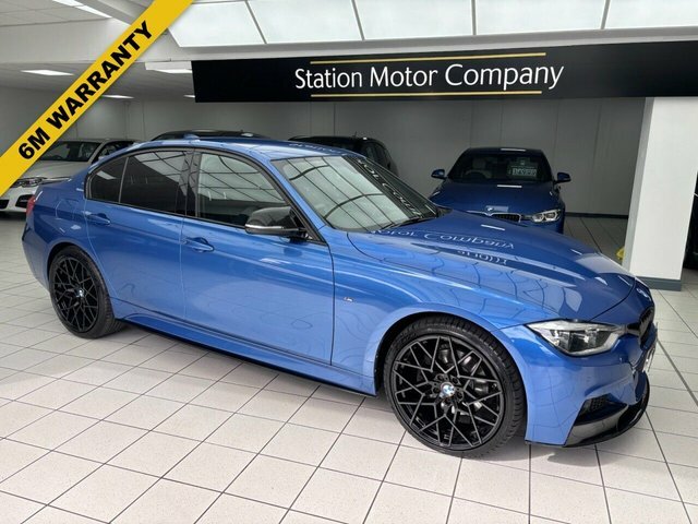 BMW 3 Series 330D M Sport Saloon Blue