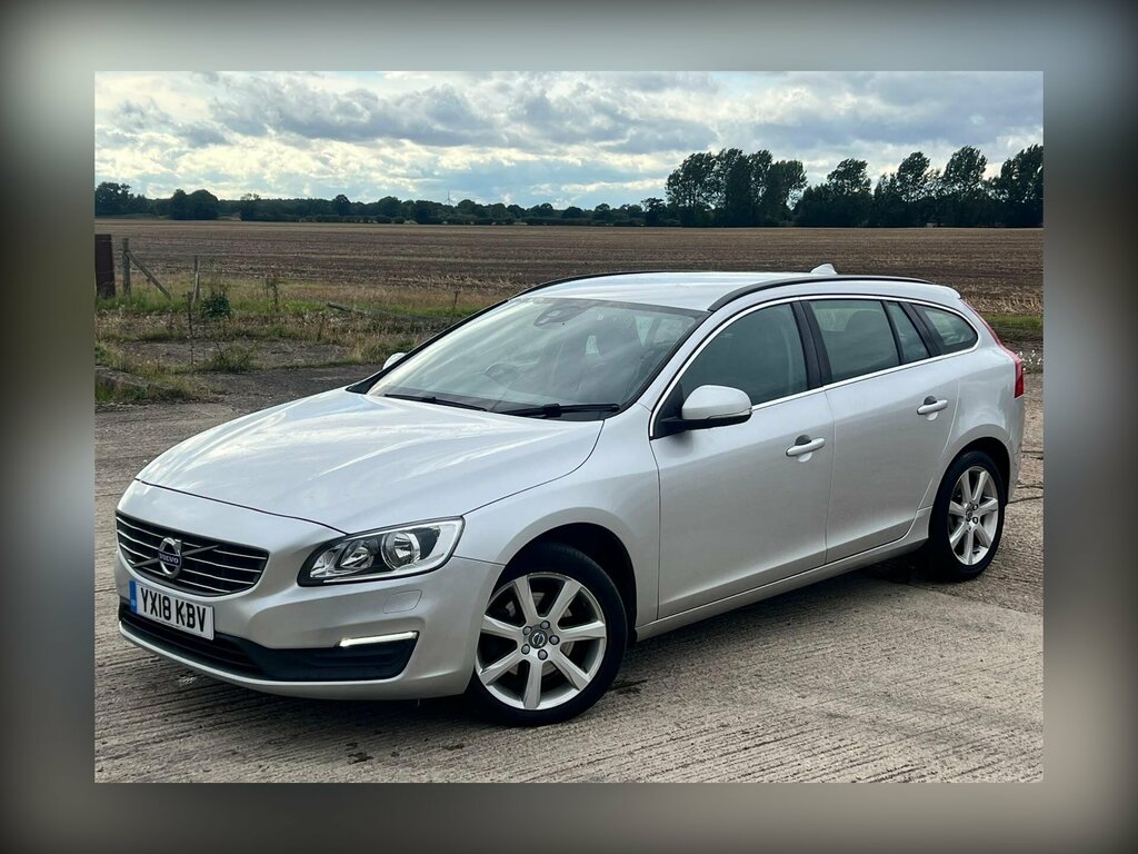 Volvo V60 2.0 T4 Se Nav Euro 6 Ss Silver #3