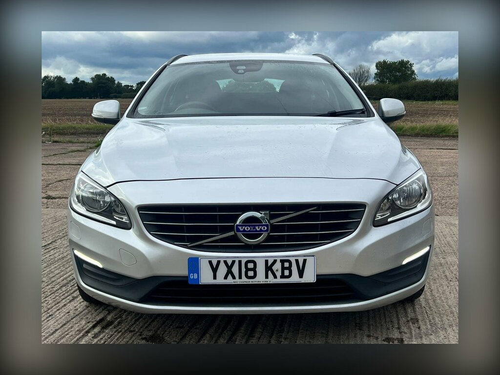 Volvo V60 2.0 T4 Se Nav Euro 6 Ss Silver #2