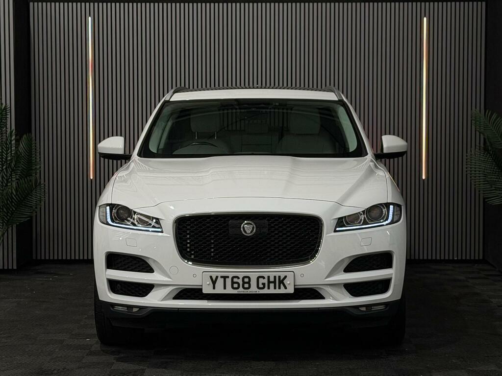 Jaguar F-Pace Portfolio Awd Red #8