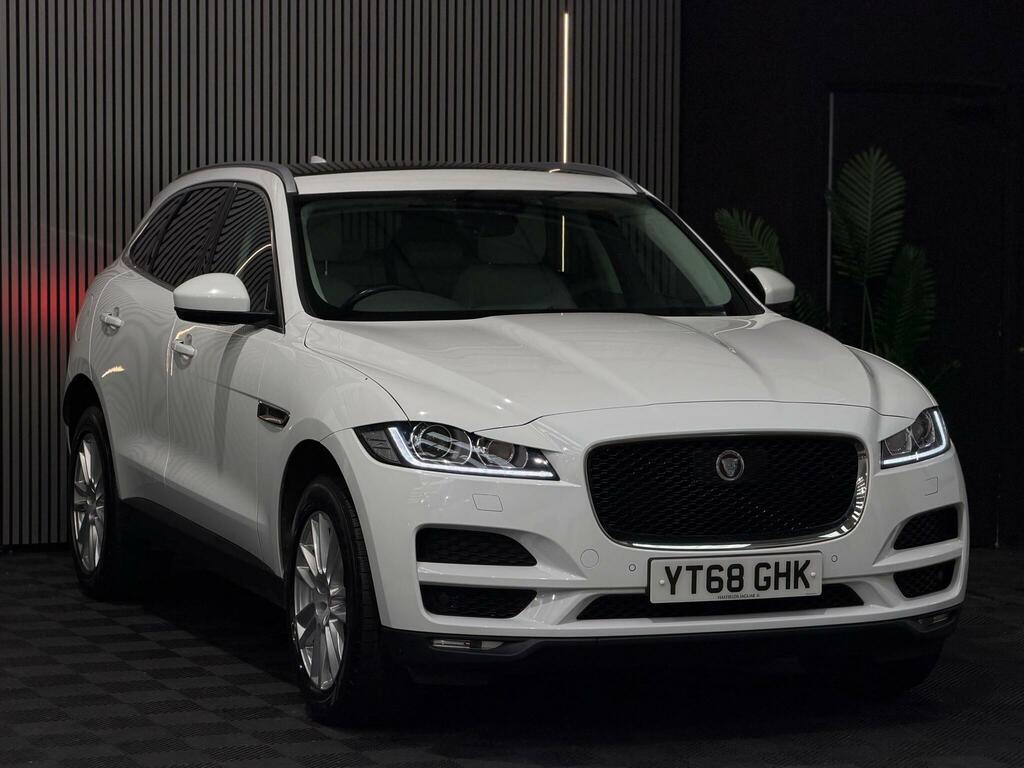 Jaguar F-Pace Portfolio Awd Red #10