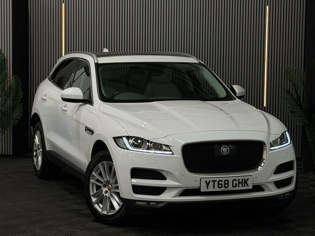 Jaguar F-Pace Portfolio Awd Red #7