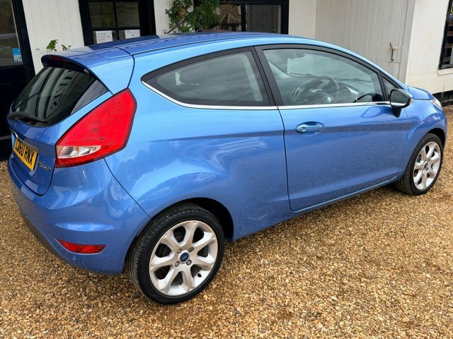 Ford Fiesta 1.4 Zetec Hatchback 154 Gkm Blue #6
