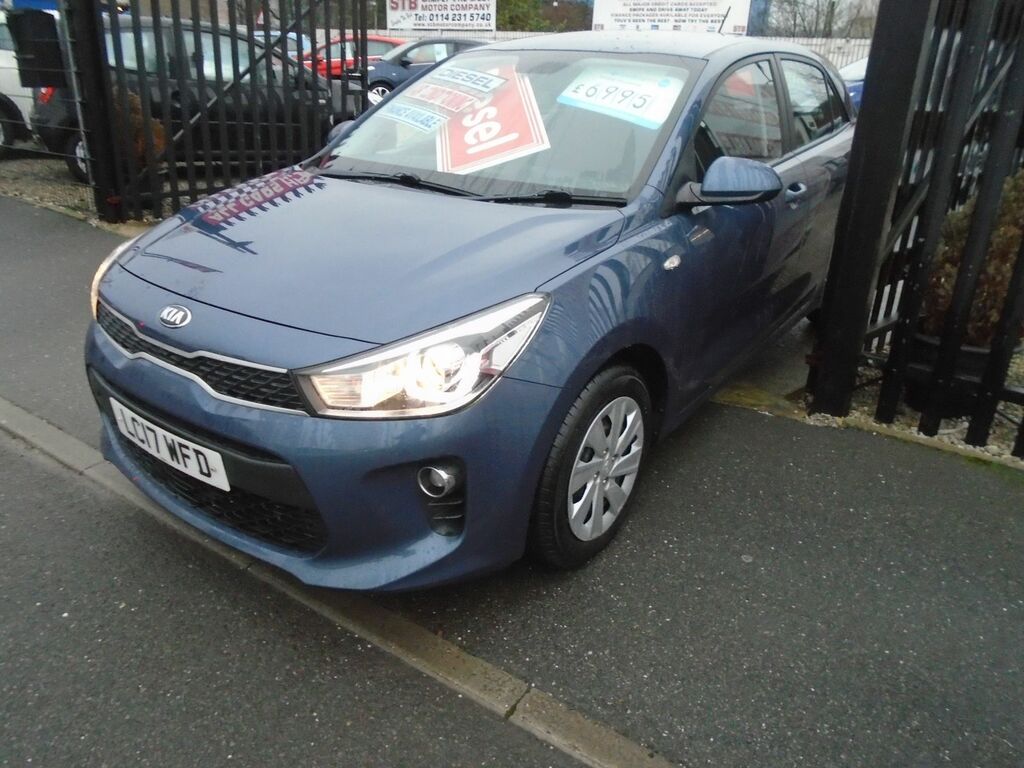 Kia RIO 1.4 Crdi 1 Hatchback Euro 6 Ss Blue #3