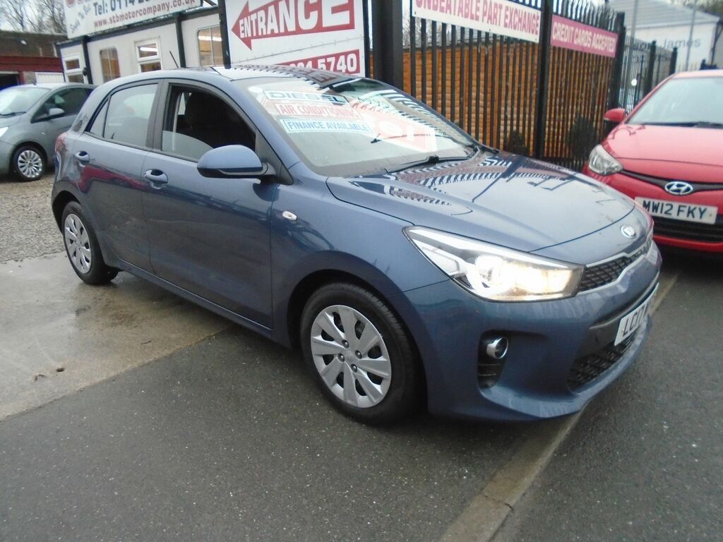 Kia RIO 1.4 Crdi 1 Hatchback Euro 6 Ss Blue