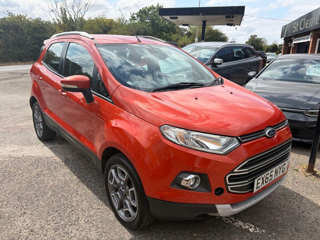 Ford Ecosport 1.0T Ecoboost Titanium 2Wd Euro 5 Ss Red #4