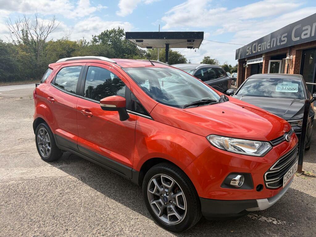Ford Ecosport 1.0T Ecoboost Titanium 2Wd Euro 5 Ss Red